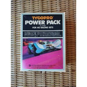 TYCOPRO POWERPACK #8767 HO Slot Racing 18v NOS New In Box 1975 Rare